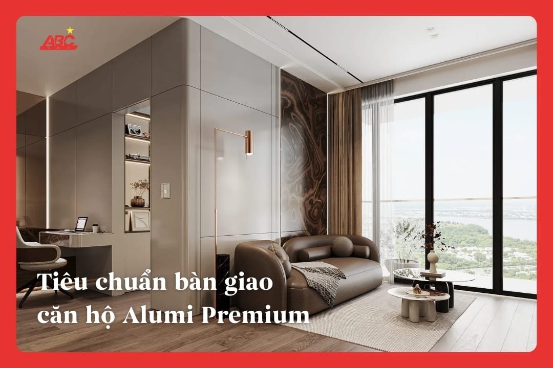 Chi tiết nội thất cao cấp Châu Âu theo tiêu chuẩn bàn giao của căn hộ khoáng nóng Alumi